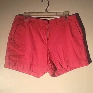 J. Crew Womens Pink Low Rise Flat Front Pockets Shorts, Size: 10